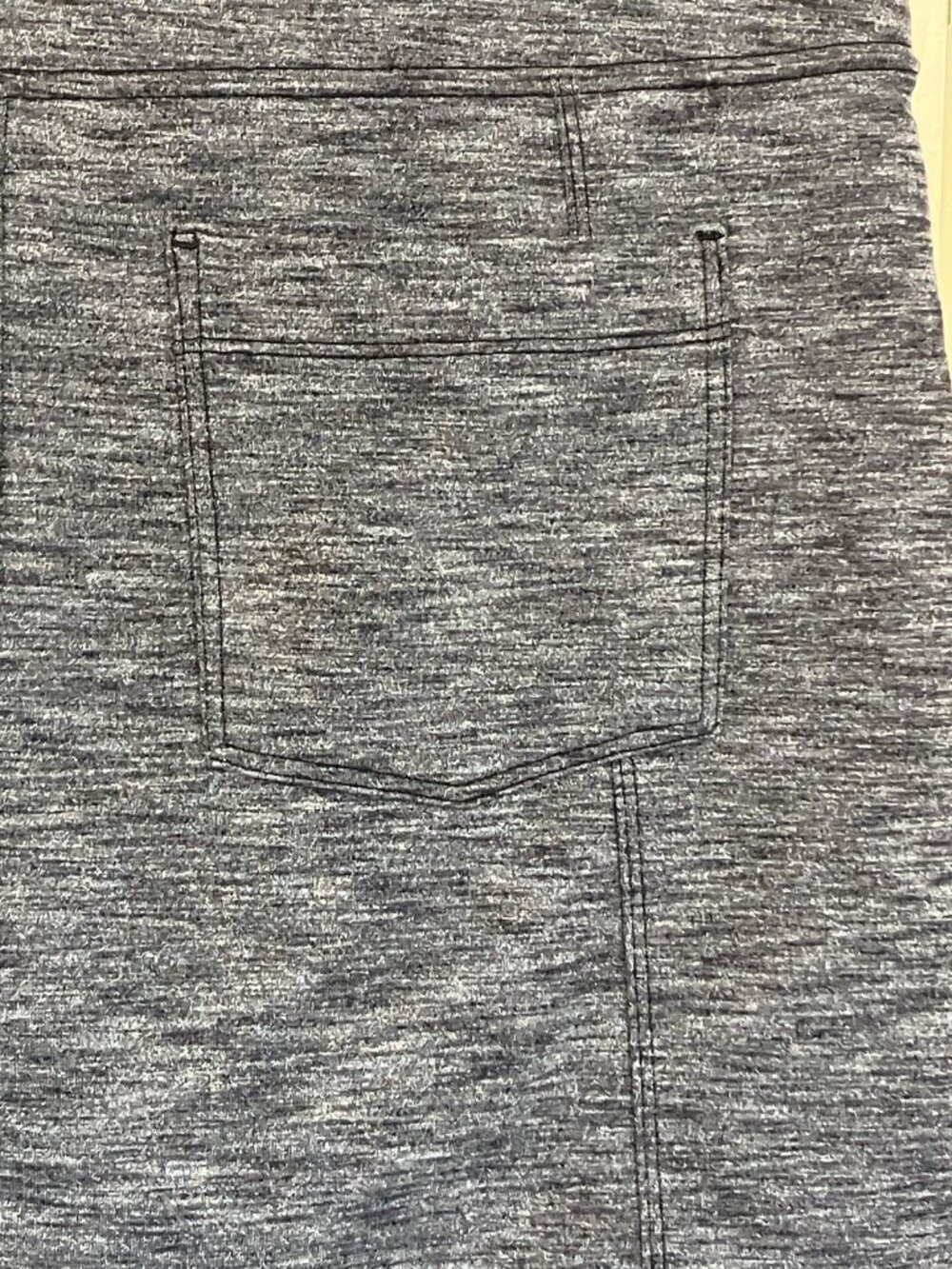 Women’s Athleta Heather Gray Skorts Zip Pockets Drawstring, Hiking, Tennis, Golf - Picture 6 of 7